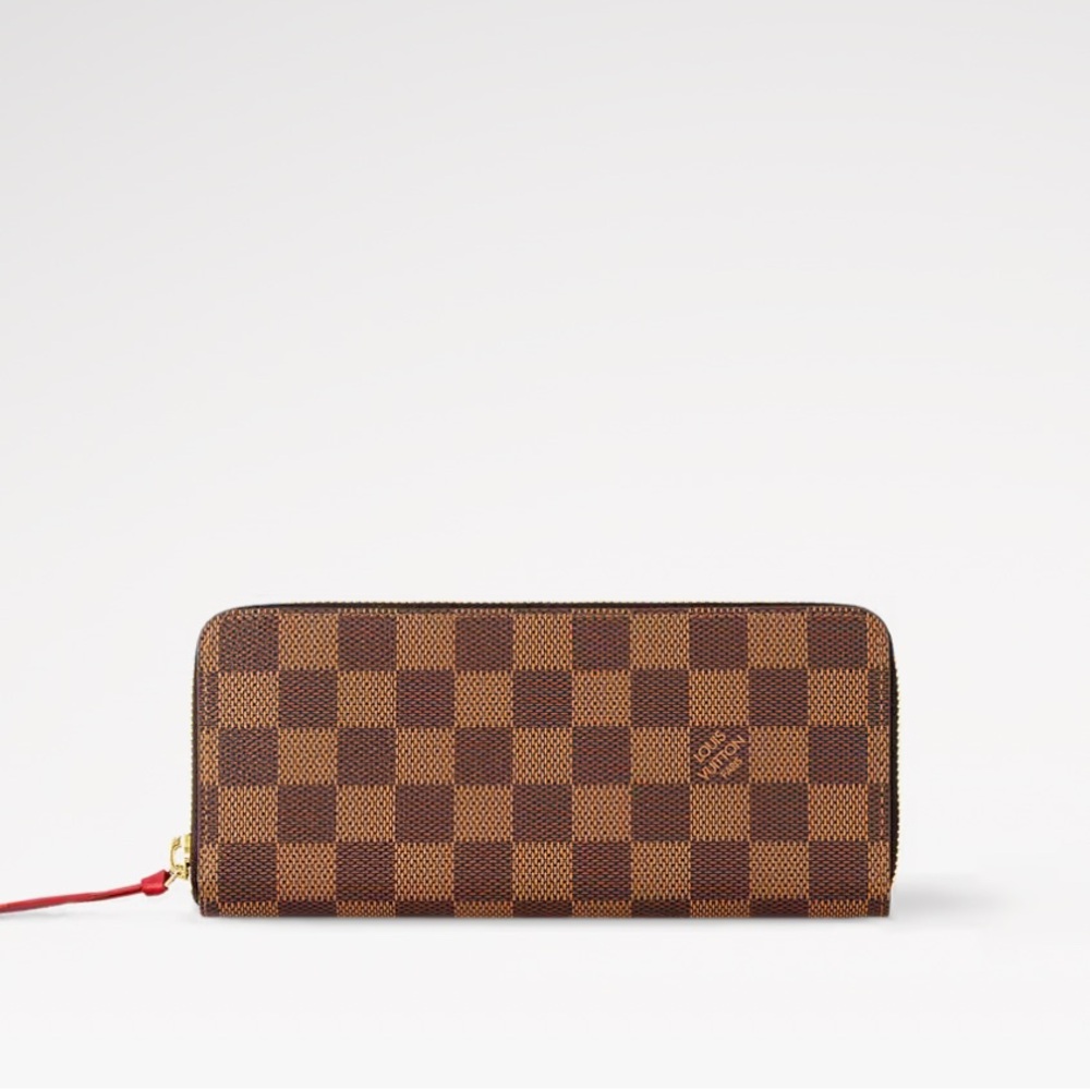 Louis Vuitton Clémence Wallet - Damien Ebene Red